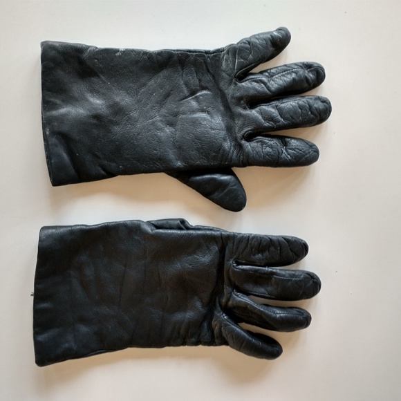 Leather gloves with cashmere lining - Picture 2 of 7